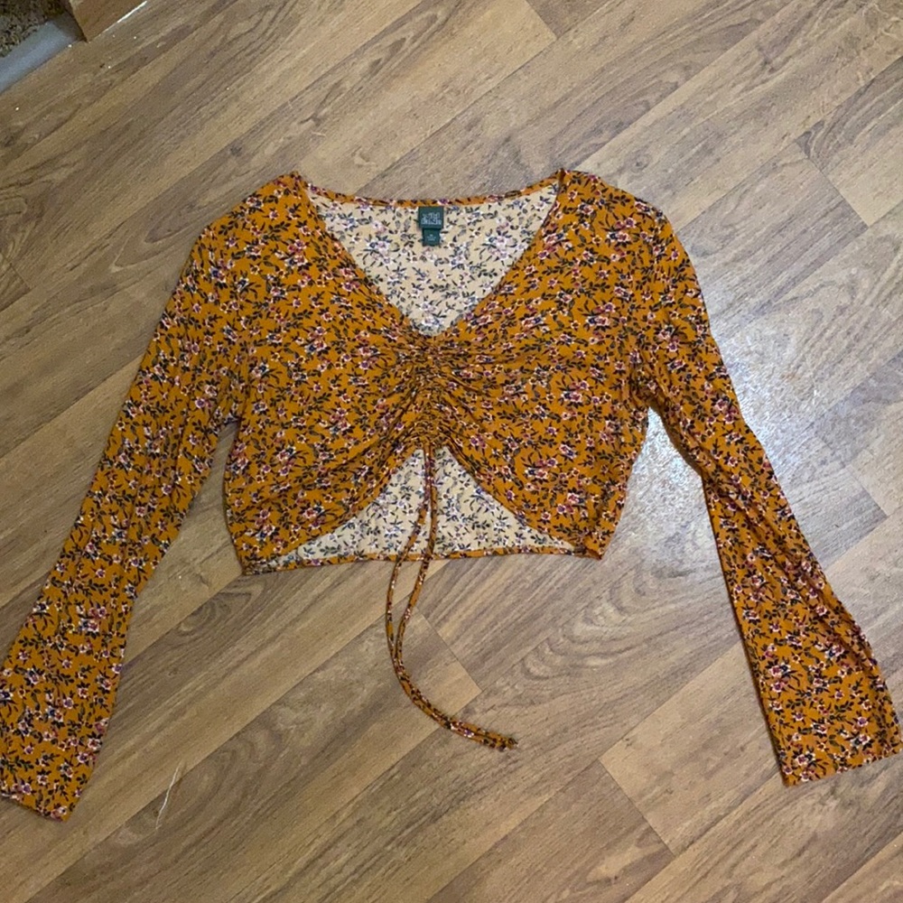 Wild Fable floral crop top
